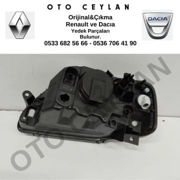 8200744754 Dacia Logan Sağ Far Sıfır Orjinal Hafif Hatalı