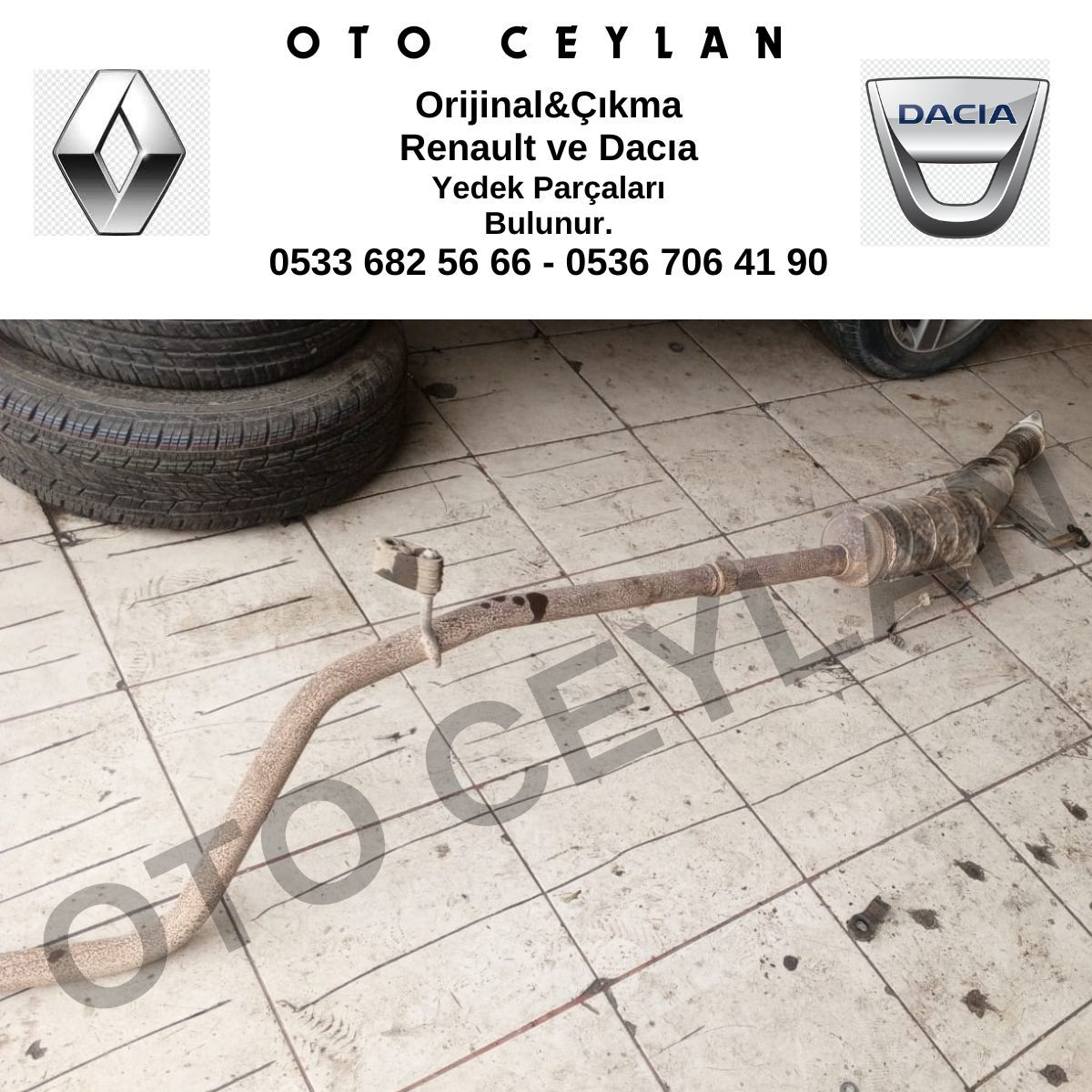 Logan Katalizör Orijinal Çıkma MCW