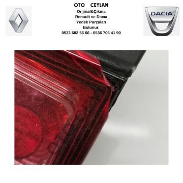 265551679R Duster Sol Stop Sıfır Orjinal Hafif Hatalı