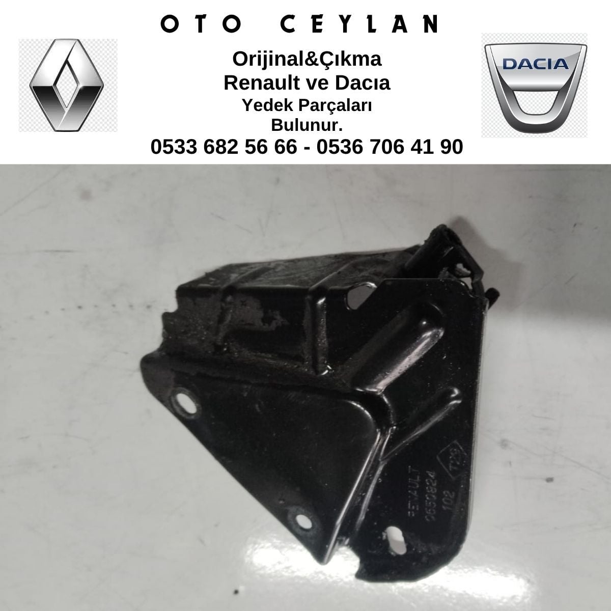 0650824 CLIO THALIA DİREKSİYON POMPASI BAĞLANTI AYAĞI D4F 1.2 ÇIKMA