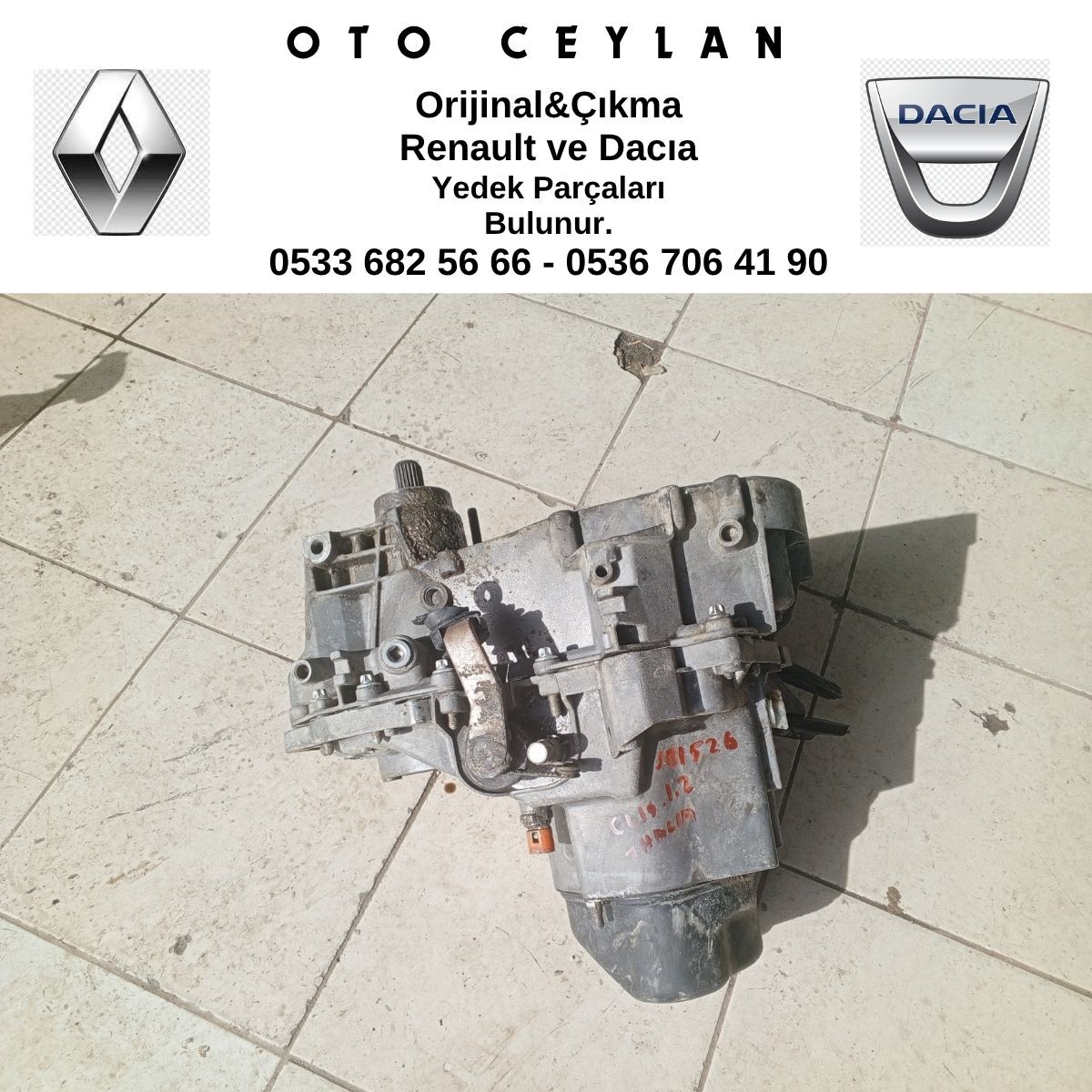 CLIO THALIA ŞANZIMAN KOMPLE 1.2 D4F JB1 526 ÇIKMA