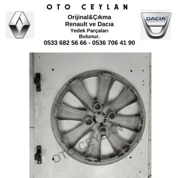 403155422R 403152038R 403156342R Clio 5 Jant Kapağı Orijinal Çıkma