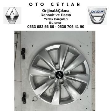 403155422R 403152038R 403156342R Clio 5 Jant Kapağı Orijinal Çıkma