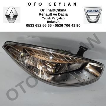 260101803R Fluence Sağ Far Xenon Sıfır Orjinal Hafif Hatalı