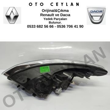 260101803R Fluence Sağ Far Xenon Sıfır Orjinal Hafif Hatalı