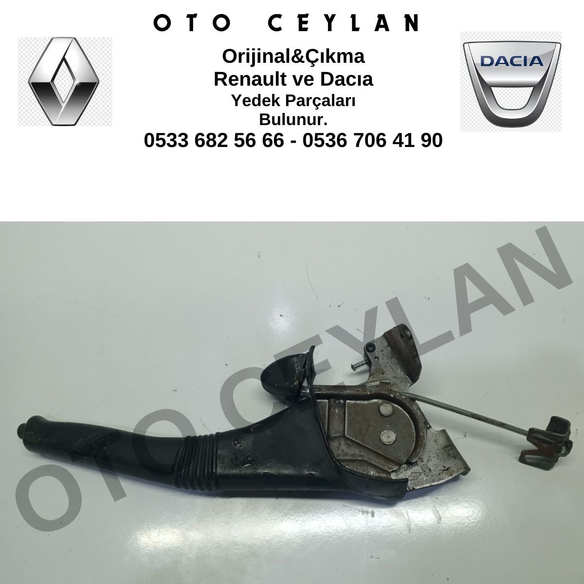 Logan El Fren Kolu Orijinal Çıkma MCW