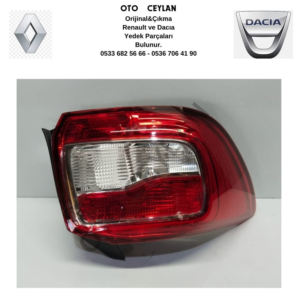 265556233R Symbol Sol Stop hafif hatalı Sıfır Orjinal