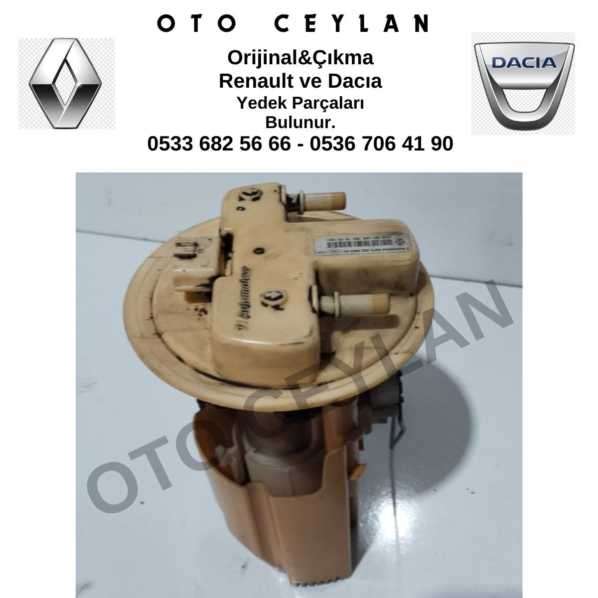172026119R Logan Depo Şamandırası Orijinal Çıkma MCV