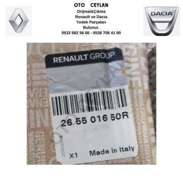 265501650R Megan III Sağ Dış Stop Sıfır Orijinal (Hafif hatalı)