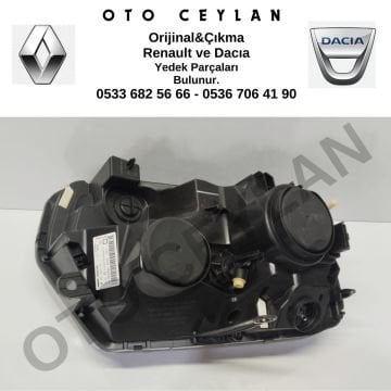 260606709R Dacia Duster Sol Far Sıfır Orjinal Hafif Hatalı