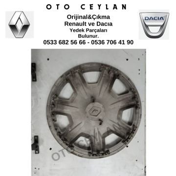 403156416R Clio 3 15İnc Jant Kapağı Orijinal Çıkma