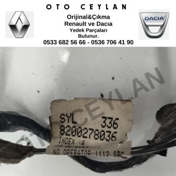 8200278036 Megane 2 Kapı Tesisatı Sağ Ön Orijinal Çıkma