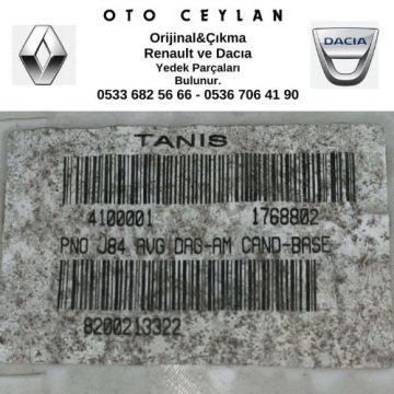 8200213322 Scenic 2 Sol Ön Kapı Döşemesi Çıkma Orjinal