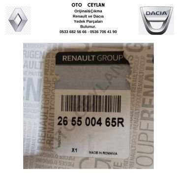 265500465R Sandero 2 Sağ Arka Stop Hafif Hatalı Sıfır Orjinal