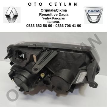 260606709R Dacia Duster Sol Far Sıfır Orjinal Hafif Hatalı