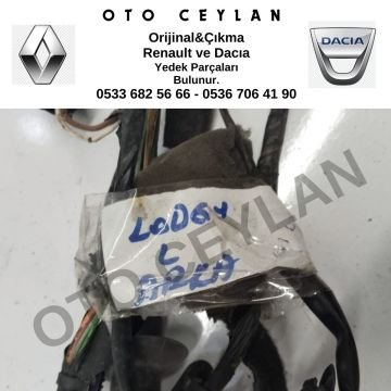 241264201R Lodgy Kapı Kablosu Sol Arka Orijinal Çıkma