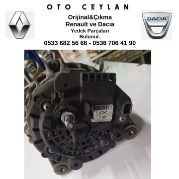 231004EA0A Megane 4 Scenic 4 Alternatör Şarj Dinamosu 1.5 Dci K9K Orijinal Çıkma