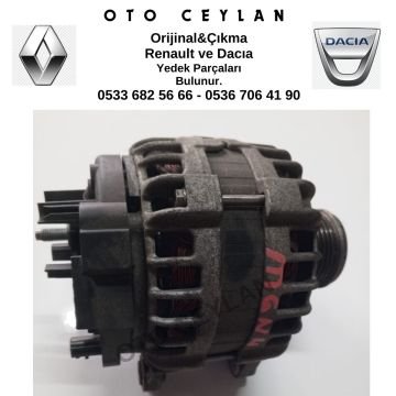 231004EA0A Megane 4 Scenic 4 Alternatör Şarj Dinamosu 1.5 Dci K9K Orijinal Çıkma