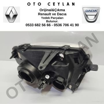 260605370R Dacia Duster Sol Far Sıfır Orjinal Hafif Hatalı