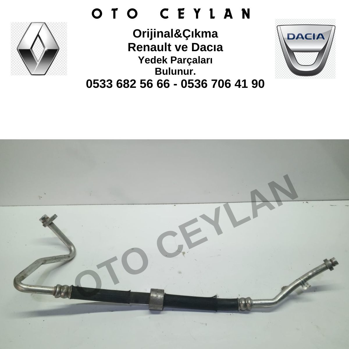 924548112R Dokker Lodgy Klima Borusu Orijinal Çıkma