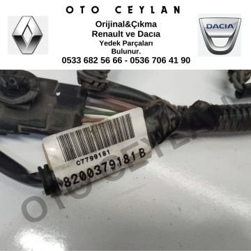 8200379181 Clio 2 Clio 3 Clio 4 Enjektör Kablosu Orijinal Çıkma