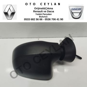SPJ E 4075 6001549676 Logan MCV Sandero Dış Dikiz Ayna Sol Mekanik Sıfır İthal