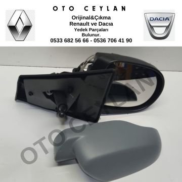 7701071864 Clio 3 Dış Ayna Komple Sağ Manuel Sıfır Orijinal