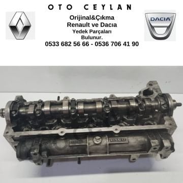 7701476059 Megane 3 Clio 2 Kangoo Logan Silindir Kapağı Dolu 1.5Dci K9K Euro 4 Orijinal Çıkma