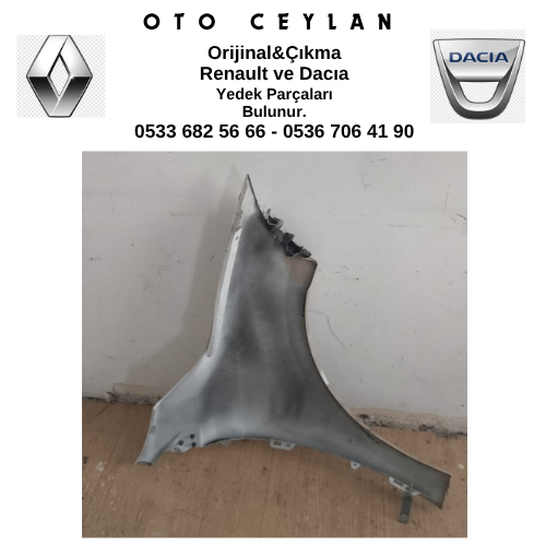 Megan 3 Sol Ön Çamurluk Çıkma