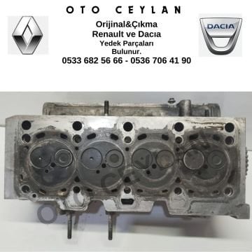7701473181 Clio 2 Kangoo 2 Megane 2 Silindir Kapağı Dolu 1.5Dci K9K Euro 3 Çıkma Yan Sanayi