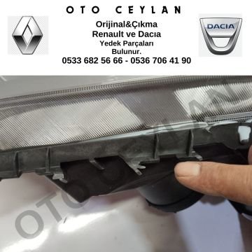 7701064022 Megane 2 Sağ Far Xenon Sıfır Orjinal Ufak Hata