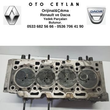 110428257R Clio 4 Captur Silindir Kapağı 1.5Dci K9K 110 Beygir Yüksek Enjektör Orijinal Çıkma