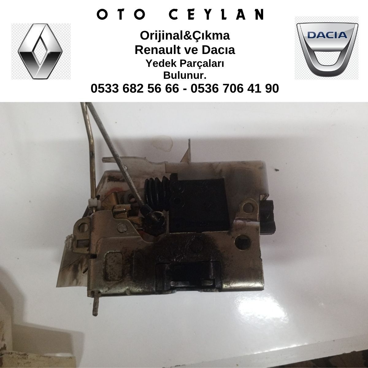 CLIO SOL ARKA KAPI KİLİDİ ÇIKMA