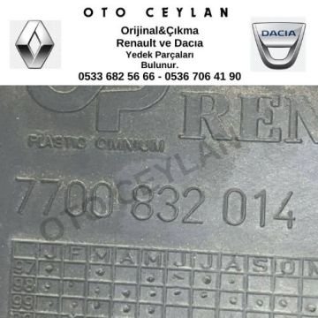 7700832014 Megan 1 Sol Ön Kapı Döşemesi Çıkma Orjinal
