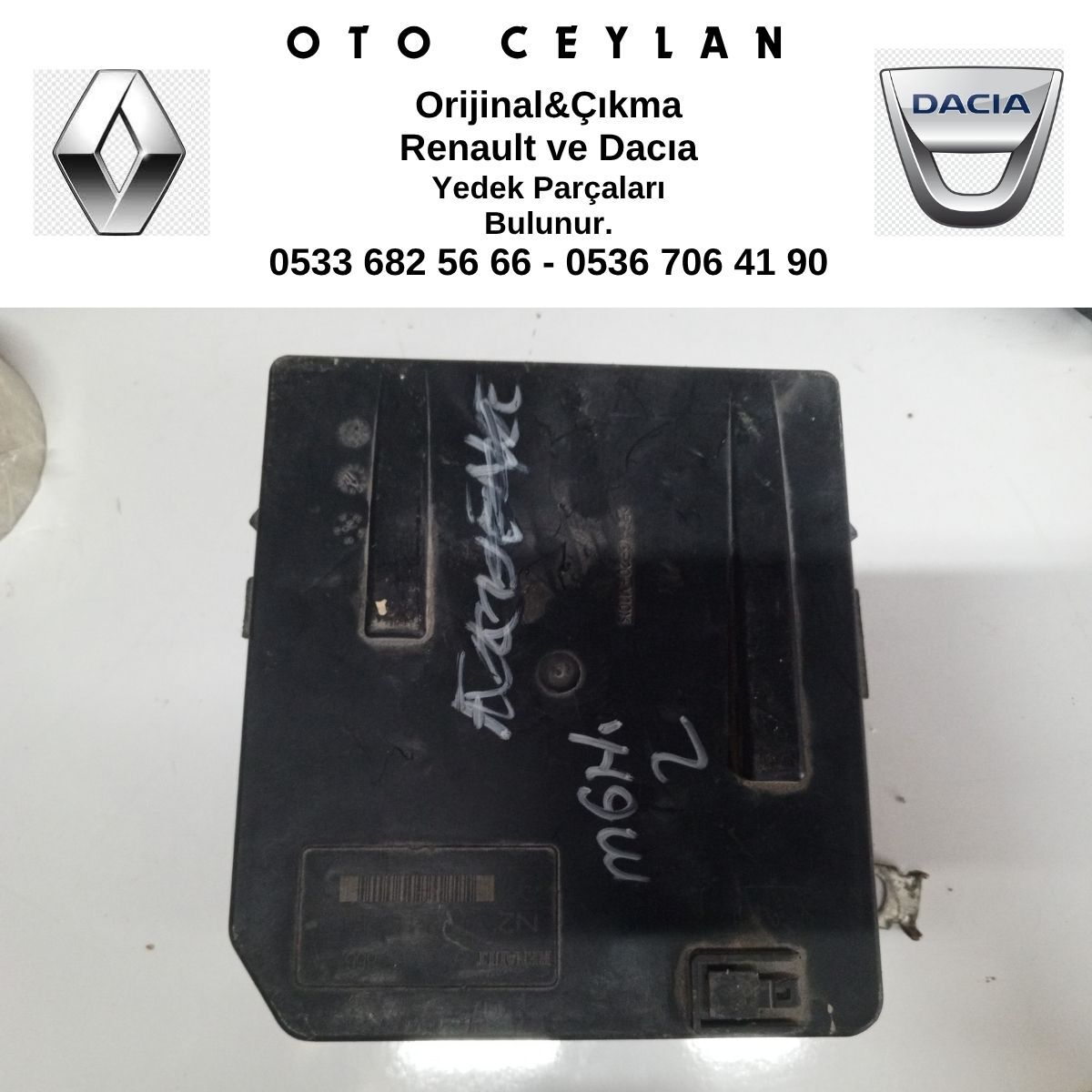 8200481866 MEGAN 2 SİGORTA KUTUSU ÇIKMA