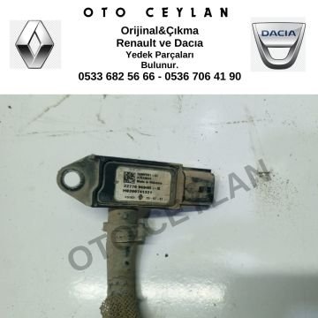 227709604R Megane 3 Fluence Partikül Basınç Kaptörü 1.5 Dci K9K Orijinal Çıkma