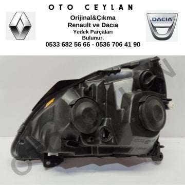 7701057658 Gri Clio Sağ Far Sıfır Orjinal Hafif Hatalı