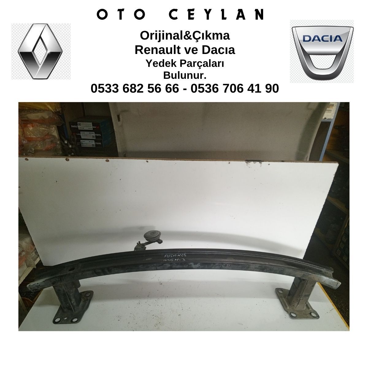 752100019R Fluence Megan 3 Ön Tampon Demiri