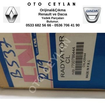 7700786444 R19 Radyatör Yerli Üretim