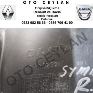 767485737R Symbol Sağ Arka Davlumbazı Çıkma Orjinal