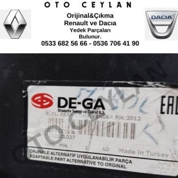 Symbol Sağ Arka Davlumbazı Sıfır Yan Sanayi