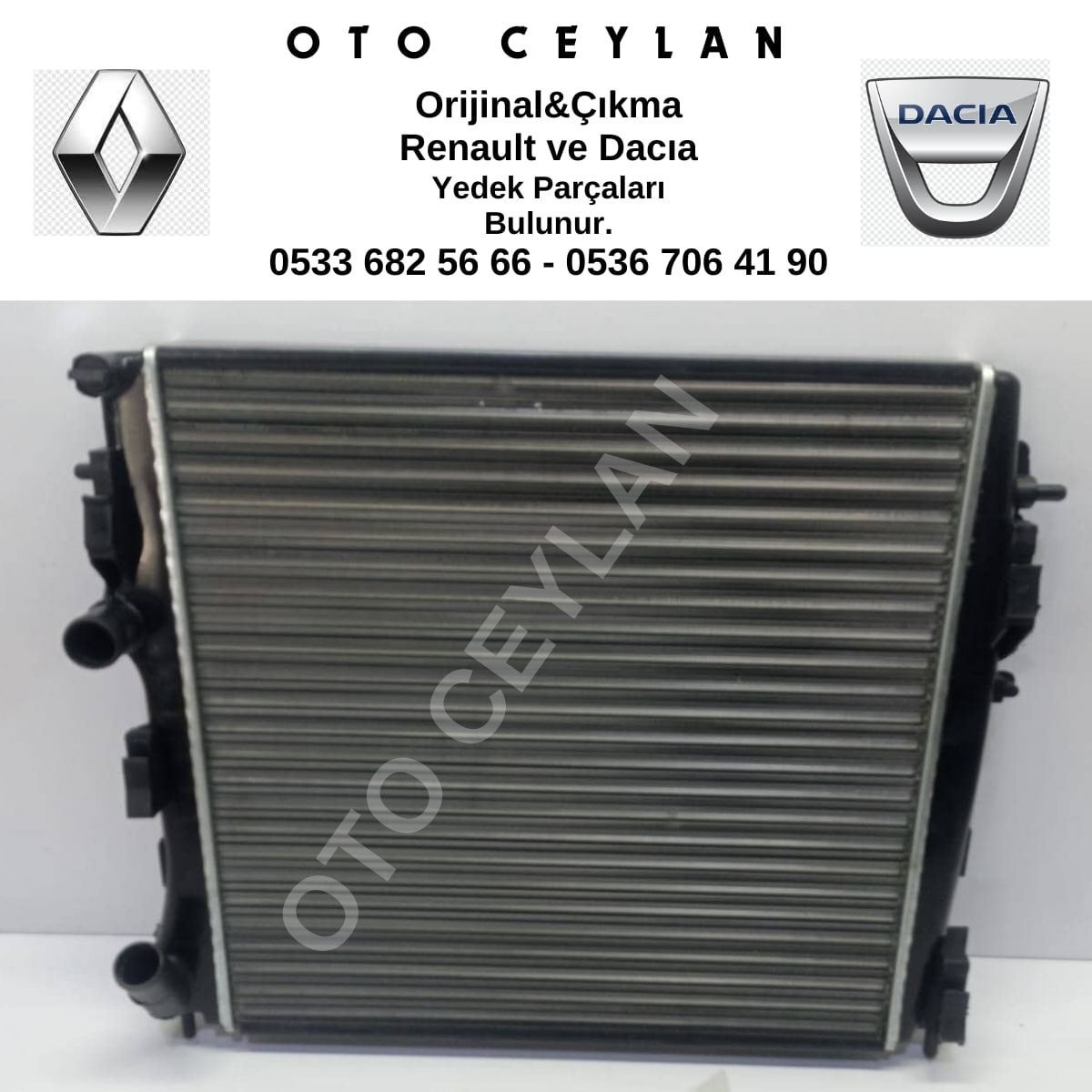 16-3506 Kangoo Radyatör Yerli Üretim