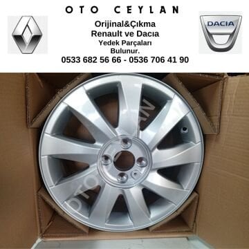 8200516685 Megan 2 Scenıc 2 Jant 4 Bijon 16 İnç Orjinal