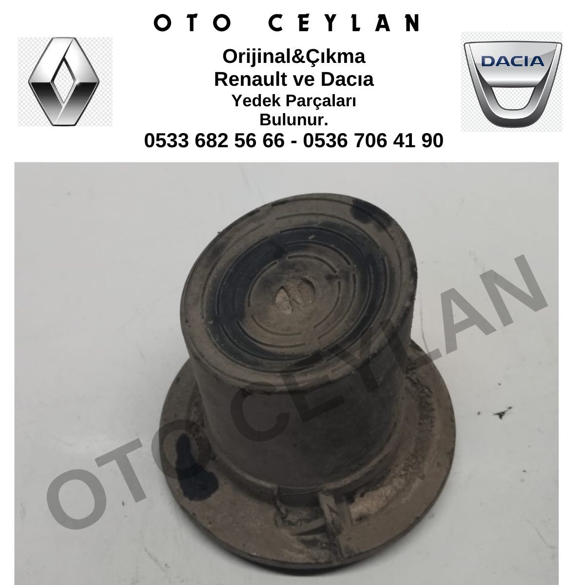 555238781R Dokker Arka Helezon Takozu Orijinal Çıkma