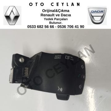 EN25550 Megane 3 Fluence Radyo Kumanda Kolu Düğmesi Orijinal Çıkma