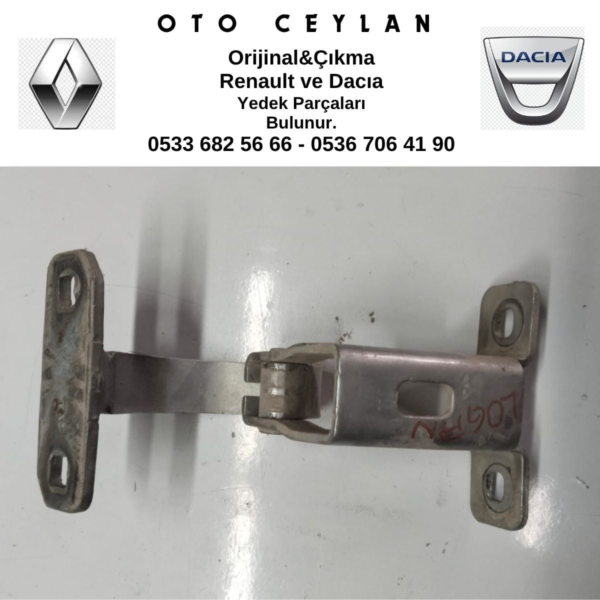 8200395978 LOGAN BAGAJ KAPAK MENTEŞESİ ÇIKMA (MCW)