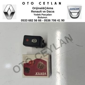 7700678762 R.9 Merkezi Kilit Düğmesi Yan Sanayi Sıfır