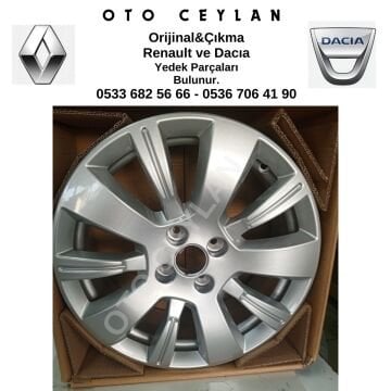 403000554R Captur 16 İnç 4 Bijon Jant Orijinal