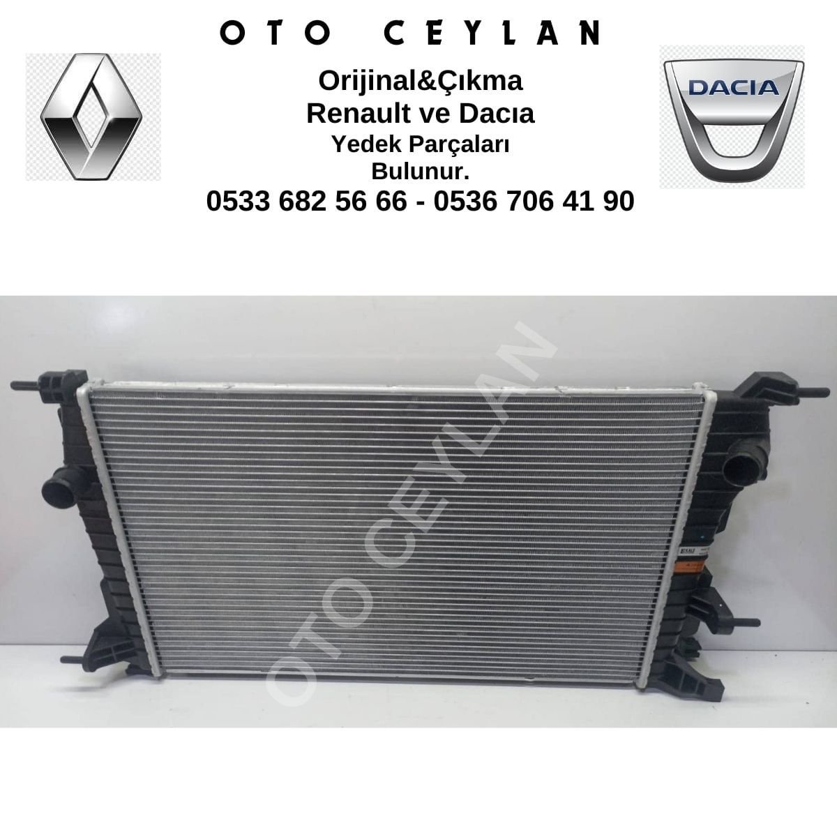 0559021AB Fluence Megane 3 Radyatör Kale No: 220700