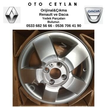 8200088020 Clıo 14 İnç 4 Bijon Jant Orijinal